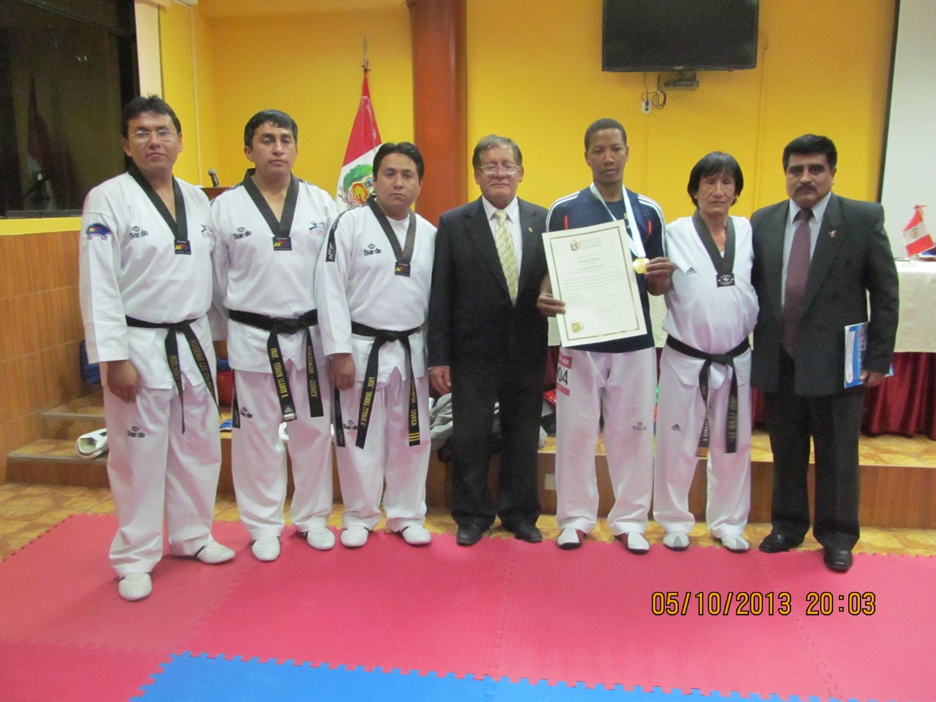 Ceremonia de cinturones